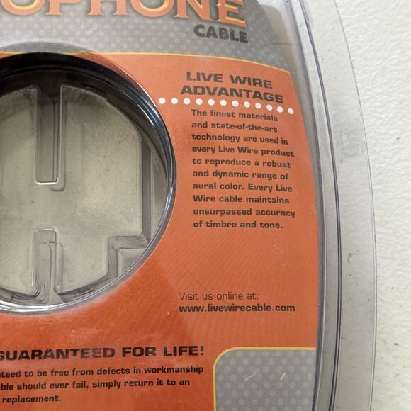 Live Wire Advantage 25 ft XLR Heavy Duty Microphone Cable w/ Sonicshield EXM25 - Picture 8 of 9